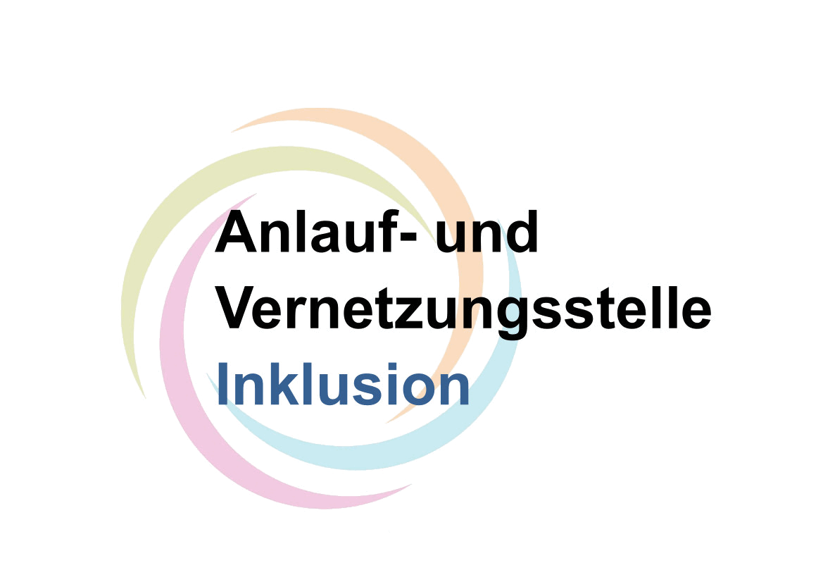 Logo mit Verlinkung zur Anlauf- und Vernetzungsstelle Inklusion